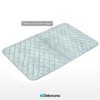 Gambar Dekoruma KIMAKA Karpet Rectangle / Karpet Duduk / Karpet Ruang Tamu 100x150 cm - Biru dari Dekoruma Official Store Kab. Bekasi 3 Tokopedia