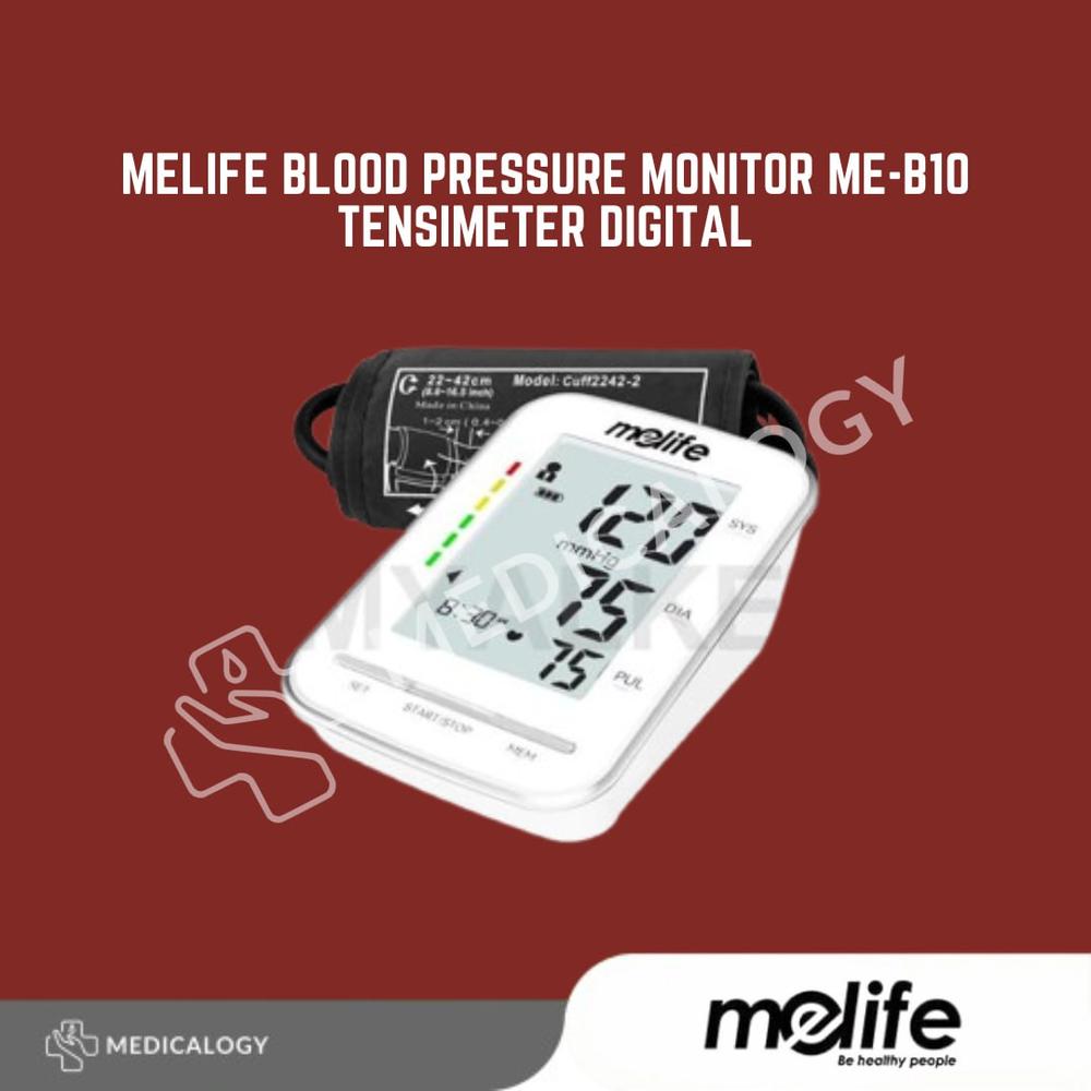 Melife Blood Pressure Monitor ME-B10 Tensimeter Digital