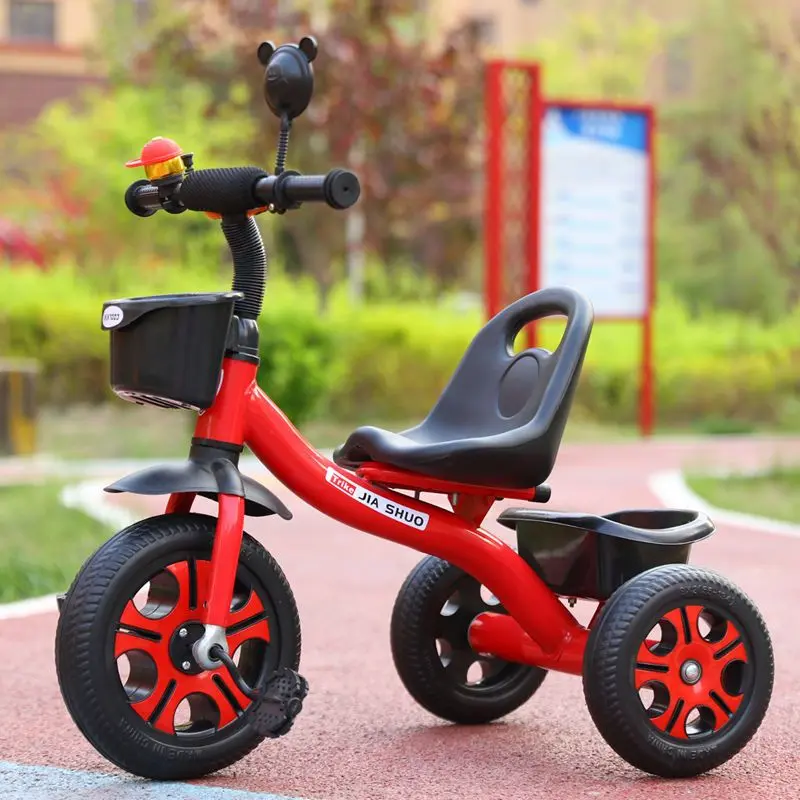 Xe Ba Bánh Cho Trẻ Em, Xe Đạp Bánh Xe Ba Bánh, Cỡ Lớn, Thích Hợp Cho Bé 1-3-2-6 Tuổi, Xe Đẩy, Bàn Đạp Cho Bé  đồ chơi 1