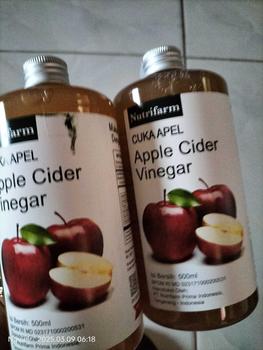 Product Review of NUTRIFARM CUKA APEL 500ML WITH MOTHER CUKA APEL 500 ML organik from n**e 2