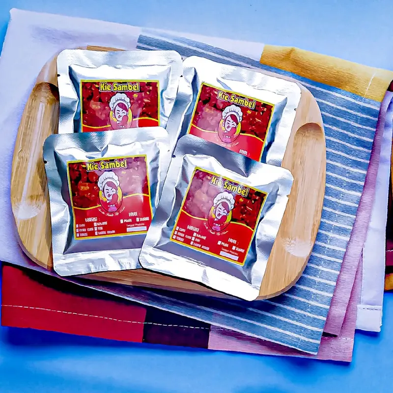 SAMBAL SACHET REBON MURAH SIAP SANTAP UKURAN 20 GRAM 4