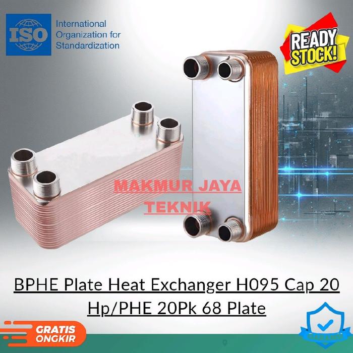 Bphe Ridges Jual BPHE Plate Heat Exchanger H095 Cap 20 Hp/PHE 20Pk 68 Plate ...