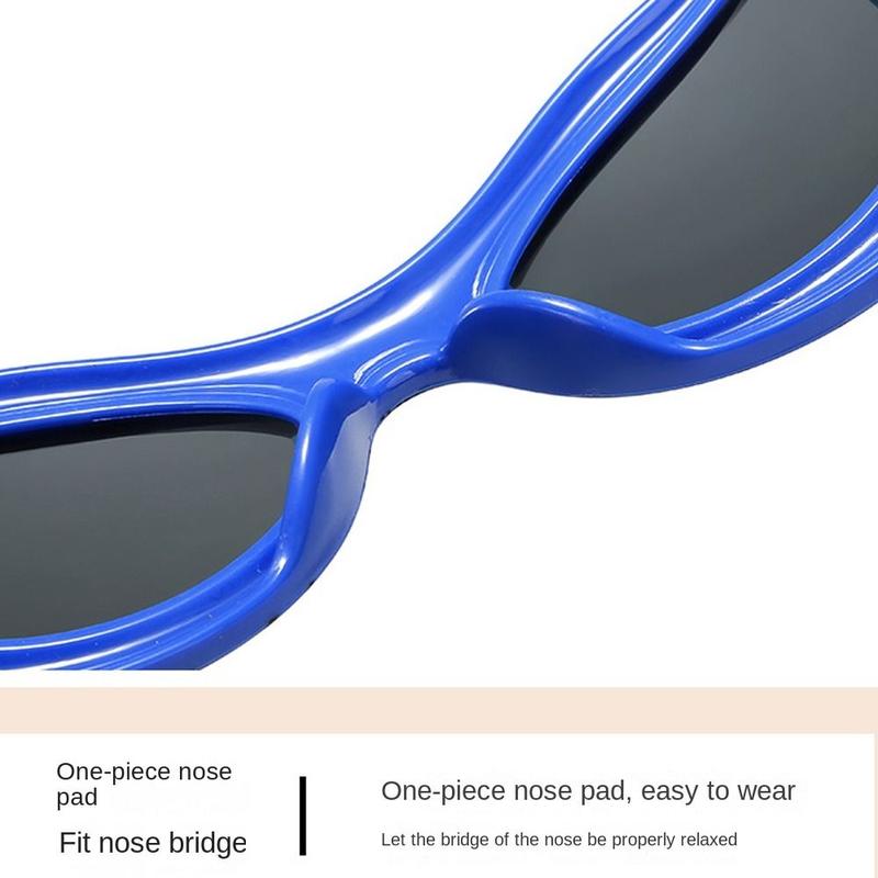 New Cartoon Sunglasses Photography Props UV-blocking Sunshade Eyewear Trend Outdoor Sun Glasses for Children 5