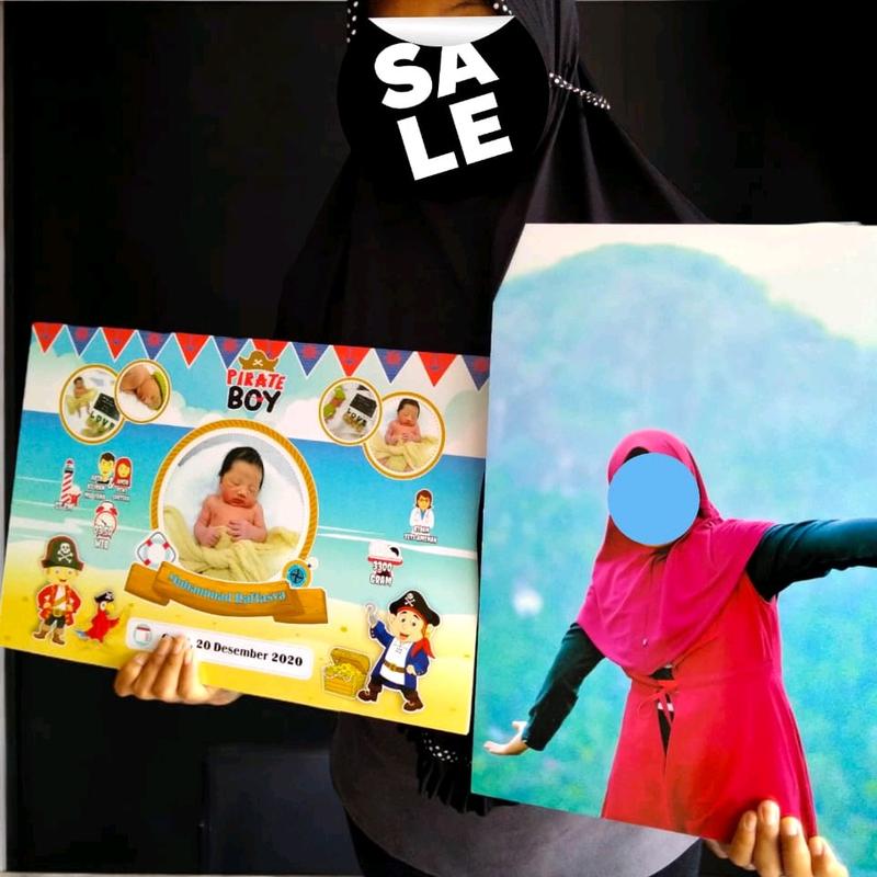 CETAK FOTO MDF 30X45 TEBAL 9mm / FOTOBLOK / PHOTOBLOK / BINGKAI MDF / FOTO COSTUM Gantungan 3