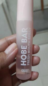 Product Review of HOBE BAR Probiotic Oral Spray - Sugar-Free, Alcohol-Free, and Preservative-Free, Peach Mint Flavor for Fresh Breath (20 ml) hobe  bar pewangi mulut semprot mouth spray parfum  mulut Liquid from s**h 3