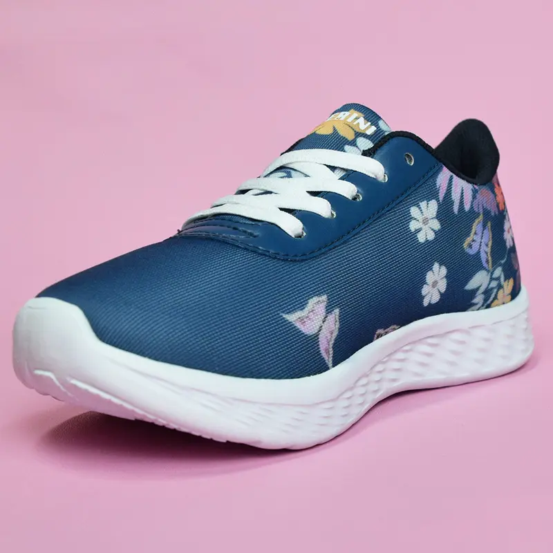TOMKINS Perini Ta Ra Flo - Navy Sneakers Wanita 5