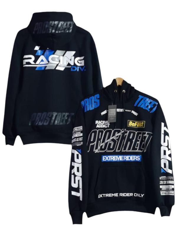 BISA COD | Jaket Hoodie Prostreet APEX Oni Rider Sunmori X-Treme Rider Black Edition 2