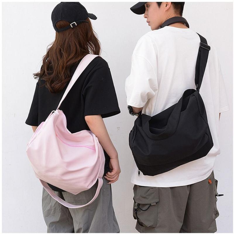 Your Choice Mới Nylon Túi Đưa Thư Đeo Vai Trọng lượng nhẹ Túi tập thể dục Túi Yoga thể thao Túi xách nữ Sức chứa lớn Túi tote du lịch