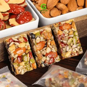 Kue kacang campur, kue almond, kue kenari, kue kurma merah tanpa gula