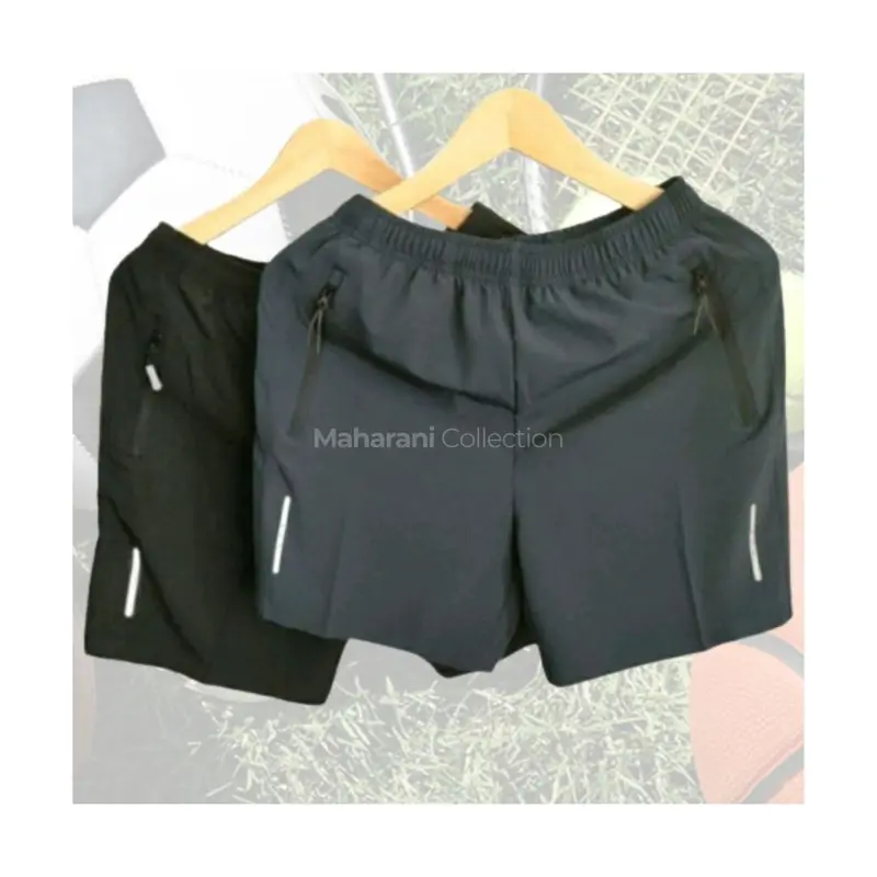 Celana Pendek Olahraga Pria Wanita Dewasa Lari Running Gym Fitness Joging Sport Parasut Micro 5
