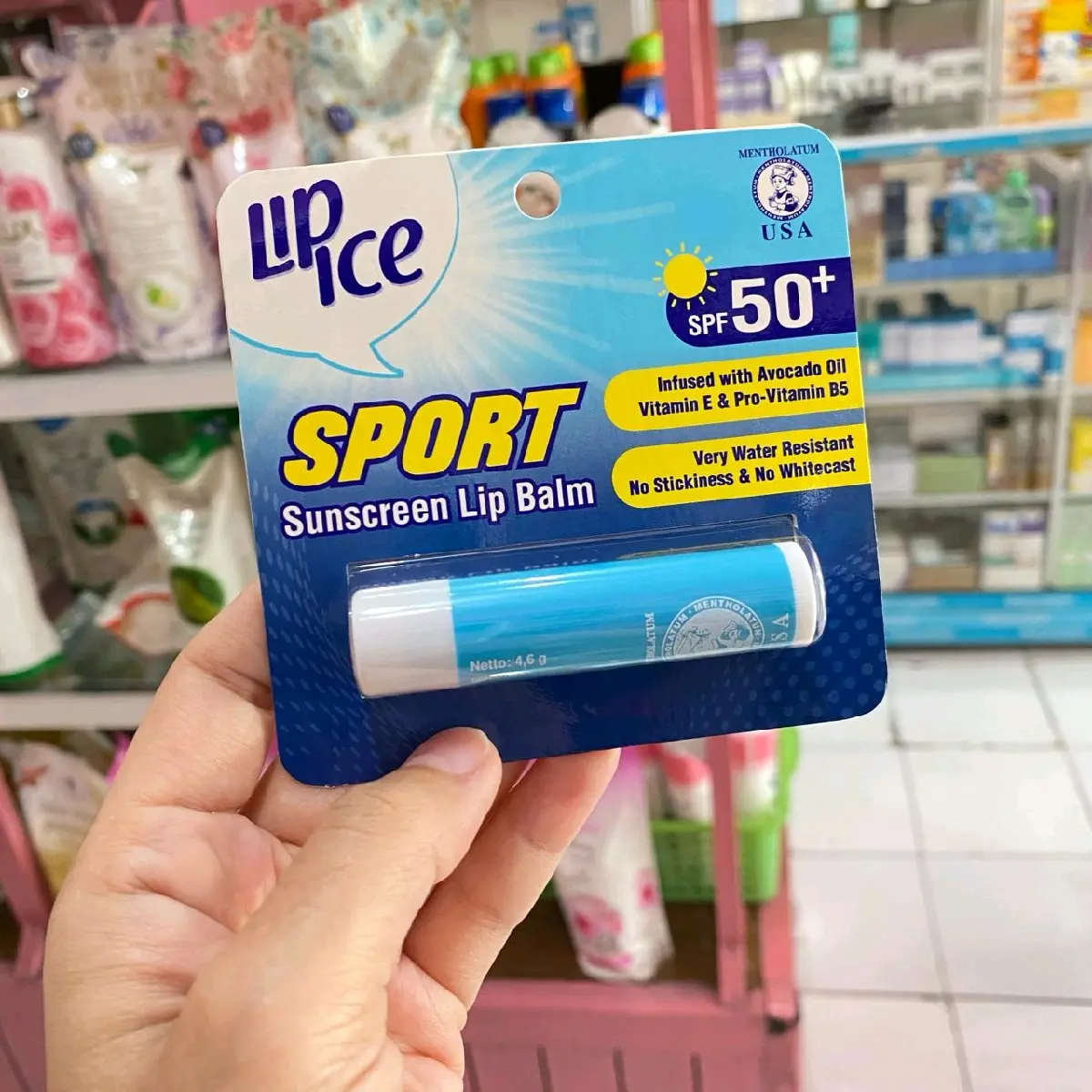 Lip Ice Sport Sunscreen Lip Balm Spf 50+ Bibir