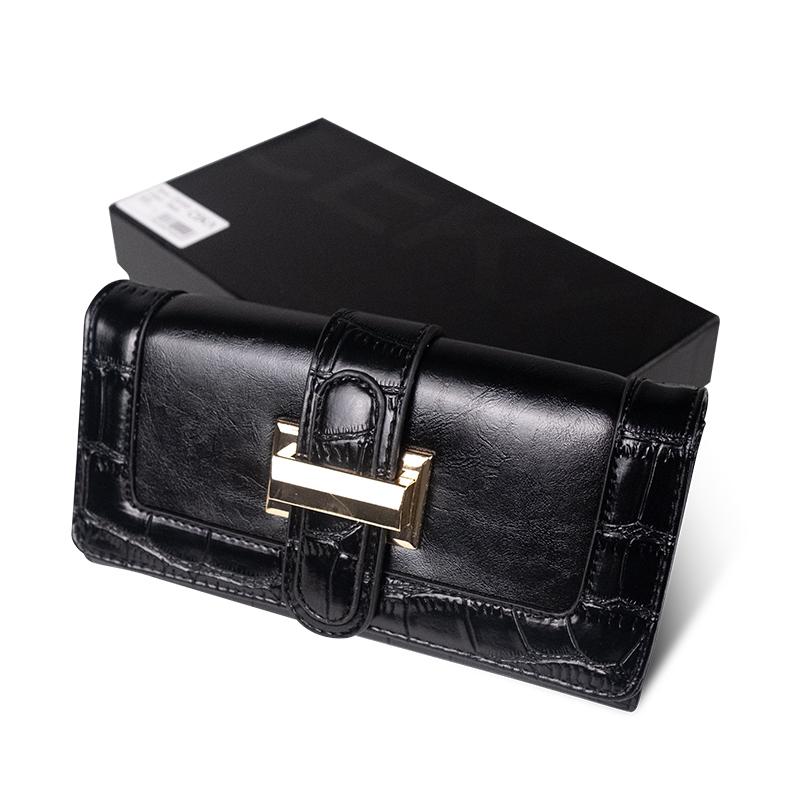 CEKA Dompet Wanita Serbaguna Panjang Dompet Croco Kulit Dompet Kartu Terbaru - Lindex Long Wallet 7