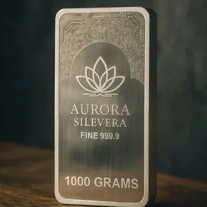 Aurora Silevera,Perak Logam Mulia dengan Keaslian kadar 999,9