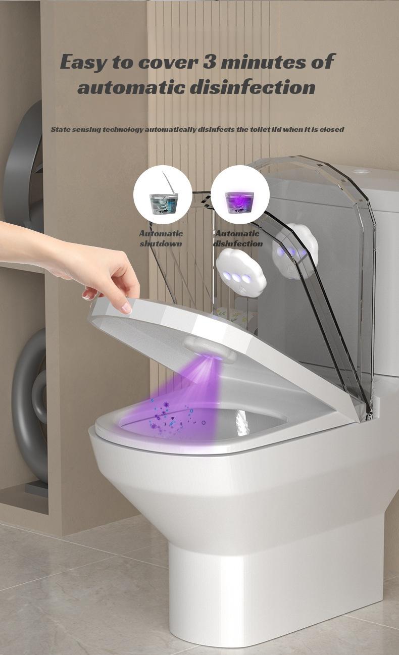 Product Introduction of Household Intelligent Purple Light Deodorizing Disinfection Lamp 5