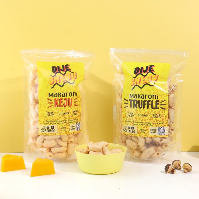 ￼SNACK MAKARONI KEJU / MALA / BALADO / TRUFFLE DIJE SNEGG CEMILAN 2