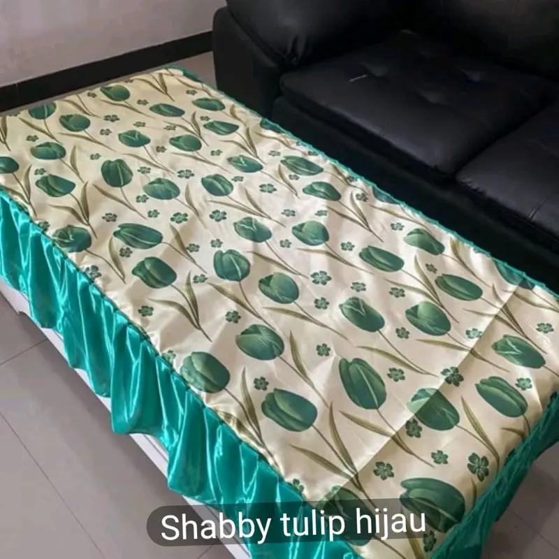 Taplak Meja Tulip New/Taplak Meja Kotak/Taplak Meja Tamu/Cover Meja Dekorasi 5