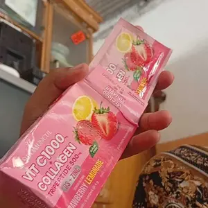 C+Collagen - Minuman Collagen Tripeptide 500mg + Vit C 1000mg untuk Kesehatan Kulit dan Imunitas
