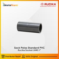 Gambar Rucika Socket Sock AW Rucika Sock Polos 1 Inch Standard PVC Original Distributor Resmi dari Jakarta Piranti Kota Tangerang Selatan 1 Tokopedia