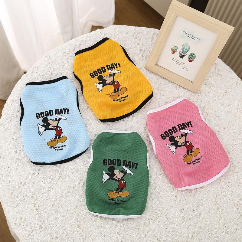 Product Introduction of Quần áo chó, động vật hoạt hình, chó con, thú cưng dễ thương, áo nỉ thoáng khí, áo sơ mi mèo, áo vest, XS2XL 15