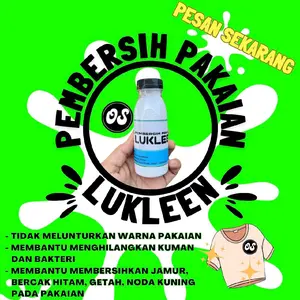LUKLEEN PEMBERSIH PAKAIAN BAJU JAMUR GETAH NODA