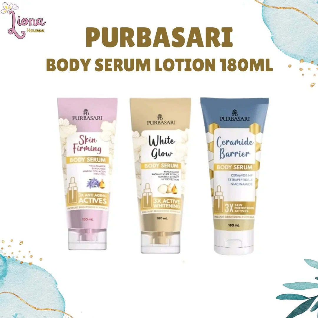 Purbasari Body Serum Glow Skin 180ml lotion
