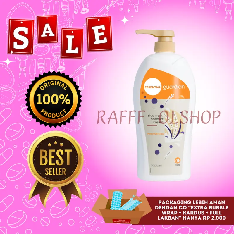 GUARDIAN ESSENTIAL SHOWER CREAM 1000ml 6