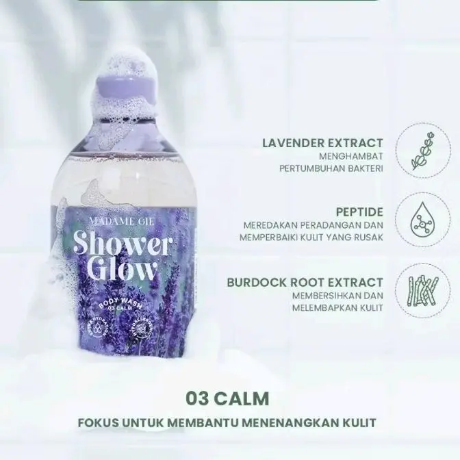 Madam Gie Shower Glow - Hypoallergenic Sabun Mandi 5