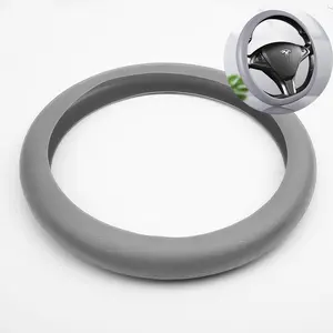 Car Cover Stir Bahan Silikon Anti Slip Aksesoris Sarung Stir Mobil Fleksibel Dan Berkualitas