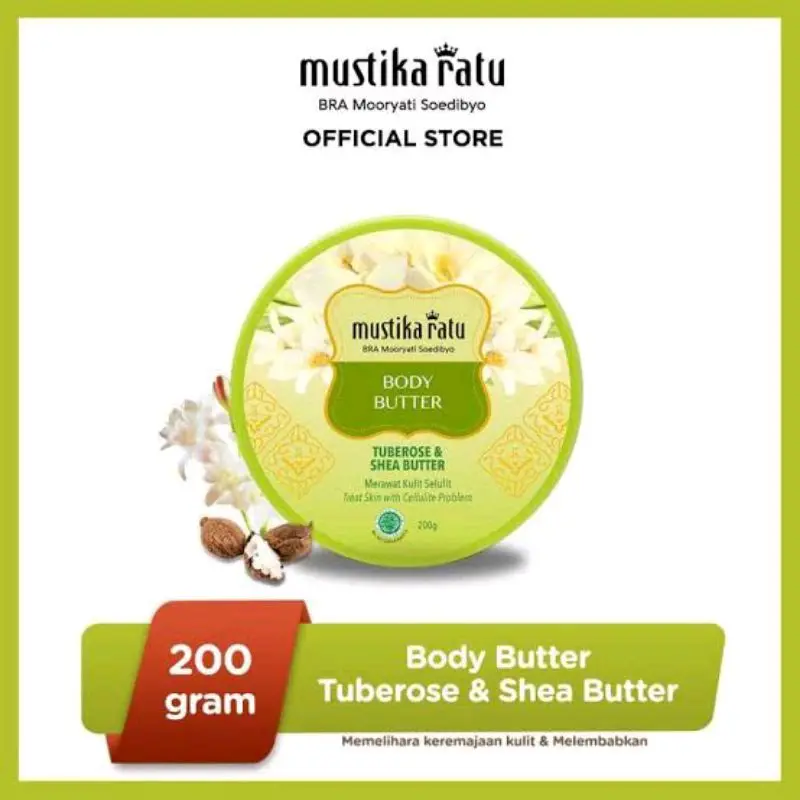 Body Butter Tuberose Mustika Ratu 200gr
