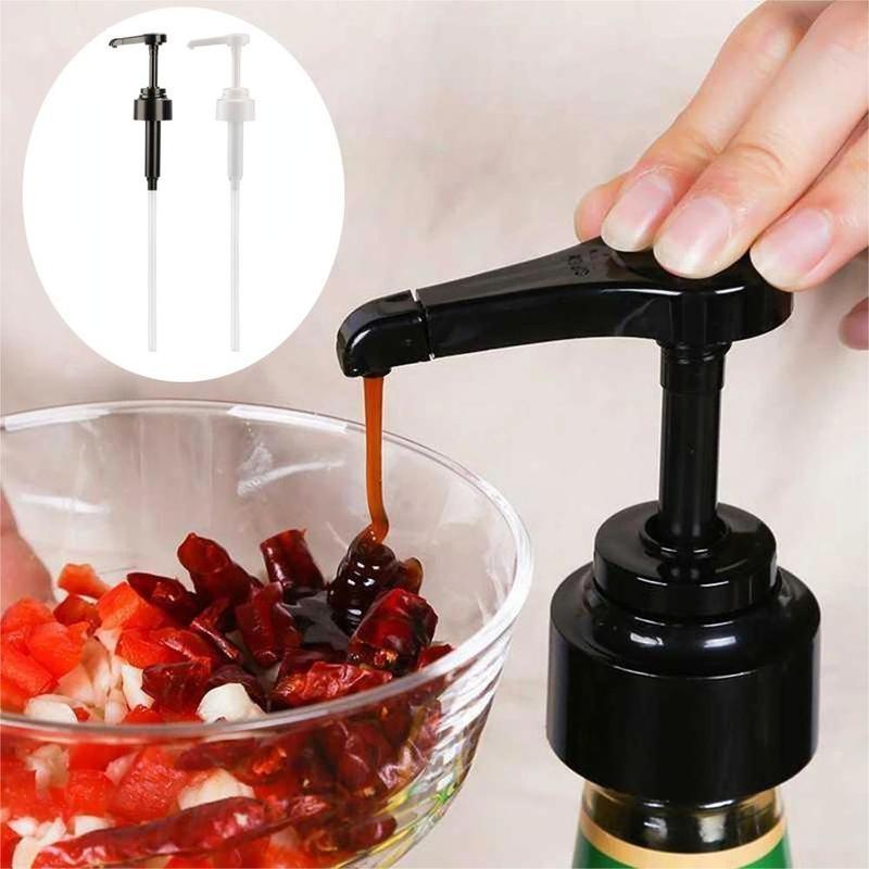 Bơm Xi-rô, Bơm Chai Vòi Phun Áp Lực Nước Sốt Thay Thế, Bơm Kem Dưỡng Da Cho Cà Phê, Gia Vị Nhà Bếp, Chất Lỏng 1