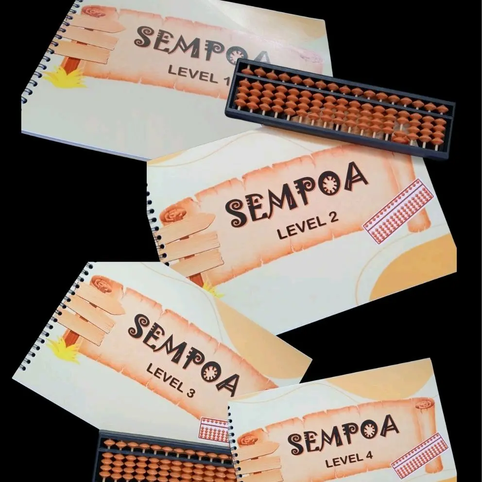 Buku Sempoa | Berhitung | Pintar Matematika | Fokus Belajar Matematika Anak