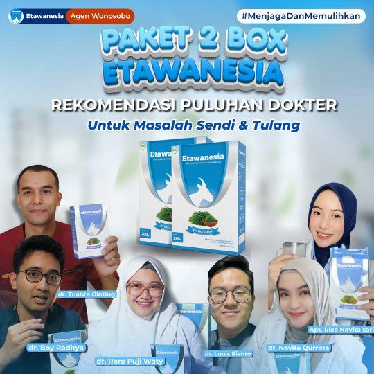 4 Box Etawanesia Susu Kambing Etawa Asli Original 100%