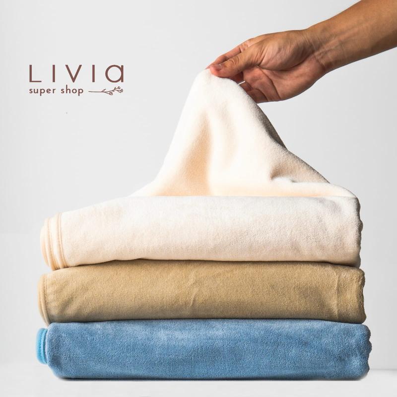 HANDUK MANDI / BATH TOWEL MICROFIBER HALUS ANTI BAKTERI 70x140 400 GSM REAL PREMIUM DEWASA BAYI JUMBO TUBUH / BADAN EXPORT QUALITY 6
