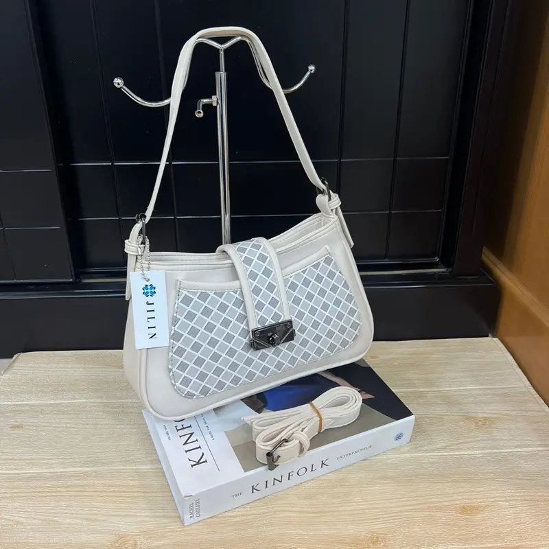 TAS SOLDERBAG/SELEMPANG WANITA CRAMIK KOTAK DUA TALI Slingbag suede bag Cewek