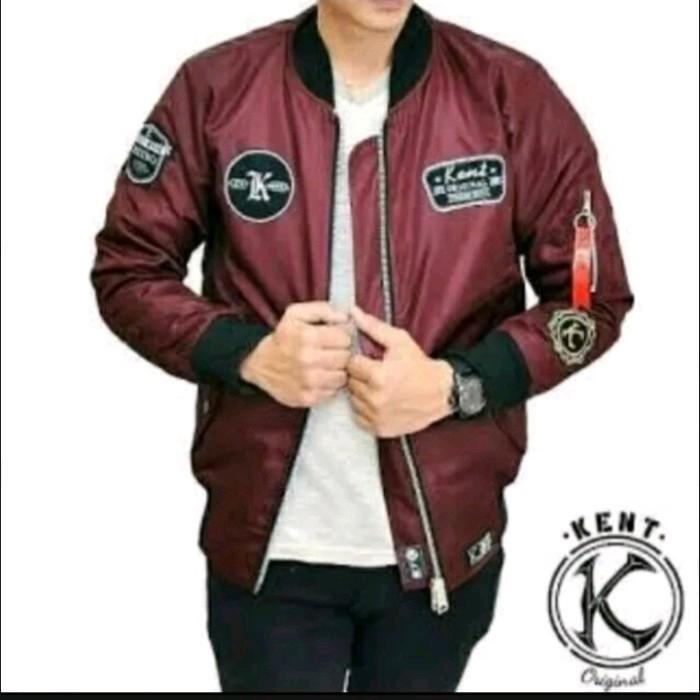 JAKET BOMBERKEN//JAKET TEBEL JAKET ANTI BADAI boxy  jackets bulu angsa m 1