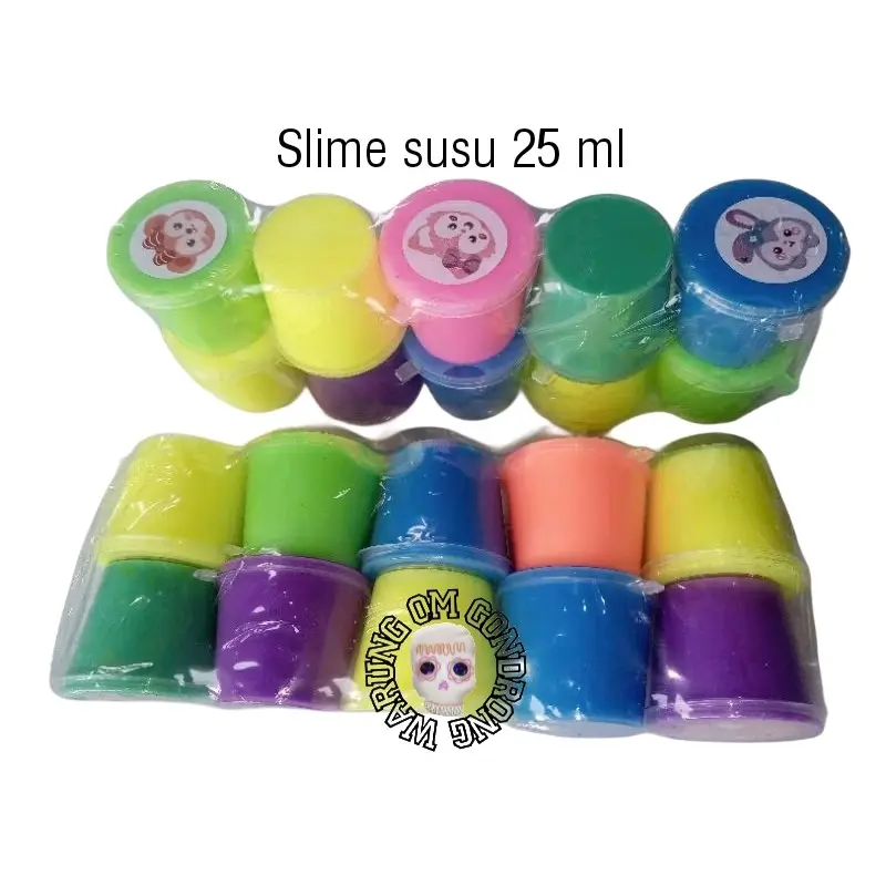 10 Pcs Mainan Slime Susu 25 Ml - Squishy Toys 0