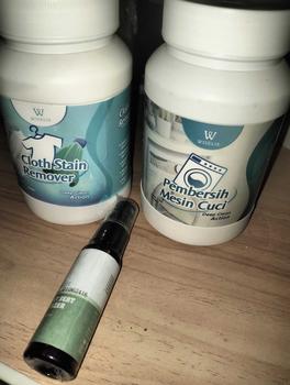 Product Review of Wiselie Spesial Bundling Pembersih Mesin cuci500gr, Cloth Stain Remover 500gr Free Toilet 30ml Rumah bersih siap menerima tamu aman untuk keluarga Cairan from T**y H**y 0