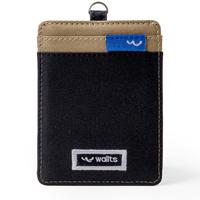 Gambar Wallts Aiken Black Khaki - Lanyard Name Tag Id Card Pria Dompet Kartu Hitam dari Wallts Kota Bandung 3 Tokopedia