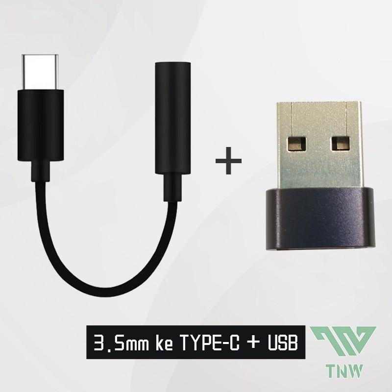 TNW Type C to 3.5mm Headphone Jack Adapter IOS Tipe C Aux Audio Converter - EC SOLUTION Accessories Jam 6