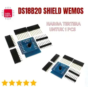 DS18B20 Temperature Sensor Shield Wemos D1 Mini D1 Mini Pro Arduinoesp