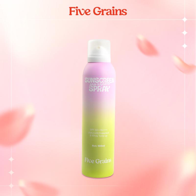 [I] Xịt chống nắng Cao cấp Five Grains nâng tone Pro-Xylane 160ML - A07