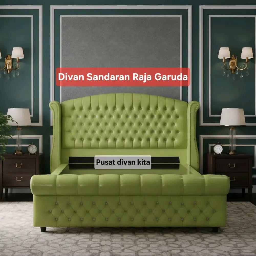 DIVAN SANDARAN RAJA GARUDA CUSTOM (OSCAR) #Pusatdivankita  Bed Ranjang