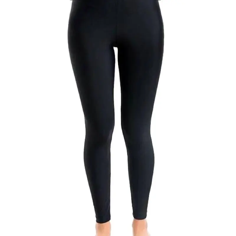 ￼Celana Legging Mengkilap Polos Bahan Lycra Tebal Berkualitas Hijab Friendly Wanita 1