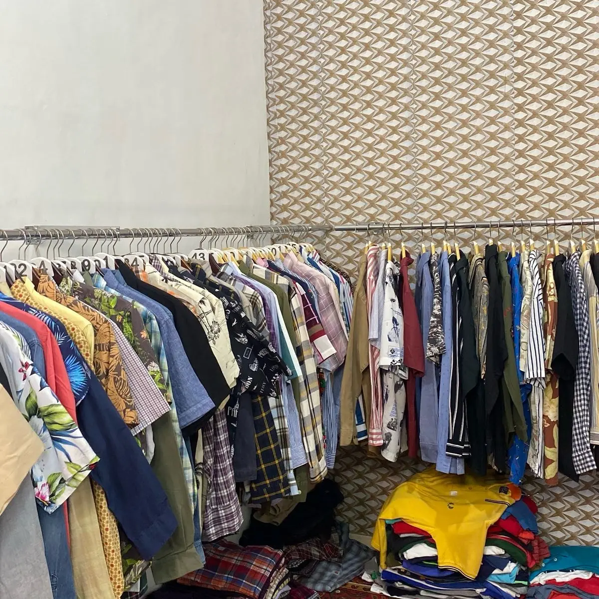KODE (1-100) KEMEJA CEWEK COWOK FUL BRND