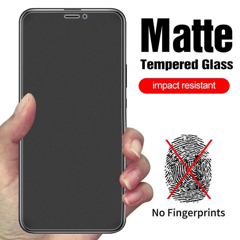  Kính cường lực mặt nhám chống bám vân tay cho iPhone 15 Ultra 14 13 12 Mini 11 Pro X Xs Max XR 6 6s 7 8 Plus 5G 4G 2022 2023 