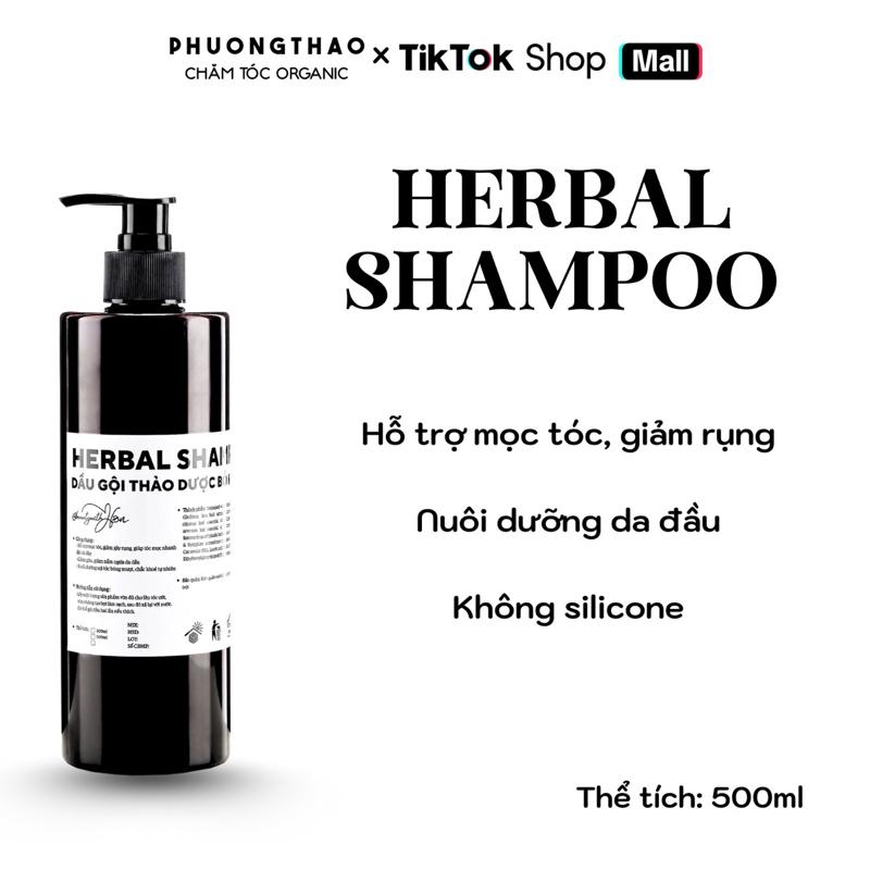 Dầu Gội Thảo Dược Bồ Kết size 500ml hỗ trợ nuôi dưỡng da đầu