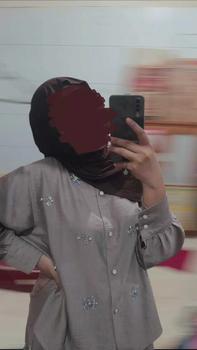 Product Review of CLARA One Set Wanita Payet Mewah Linen Setelan Atasan Rok Kekinian from n**_ 2
