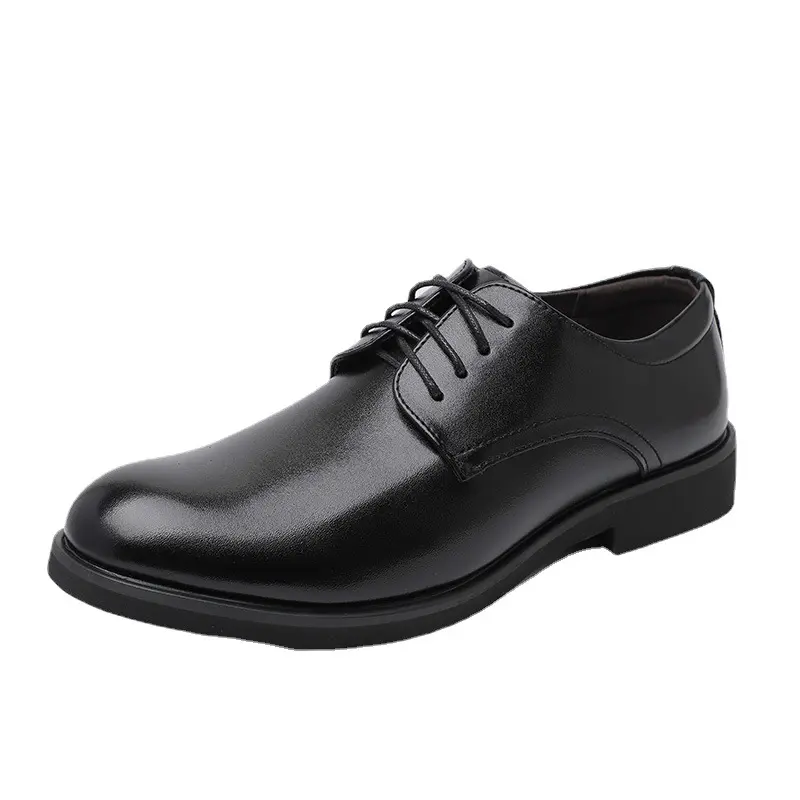 Classic Leather Formal Shoes for Men, Business Wedding Casual Shoes