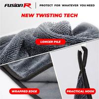 Gambar Kain Lap Mobil Microfiber Drying Towel Premium 600 GSM 1200 GSM Super Serap Air Anti Baret Kain Lap Mobil Motor Detailing - Single Layer, 40x40 dari Fusion R Official Kab. Tangerang 2 Tokopedia