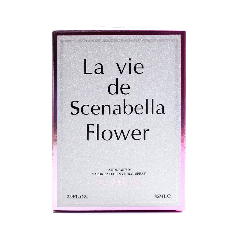 GO WITH SIMMY Eau De Parfum wanita tahan lama- 03 Delighted Ylang La Vie De Scenabella Flower 85ml Perfume Lily Lemon Woman Wangi Peony 5